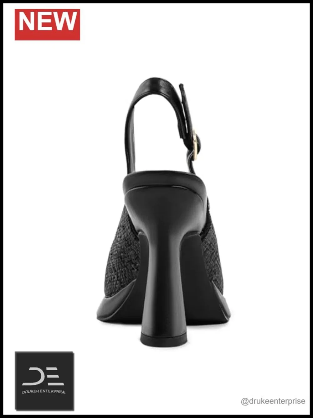 Women's Slingback Pumps Square Toe Block High Heels Platform Mary Jane Dress